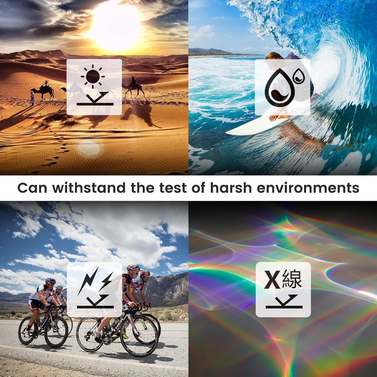 Tarjeta SD 64GB elecacc UHS-I V30 90MB/s para Cámara