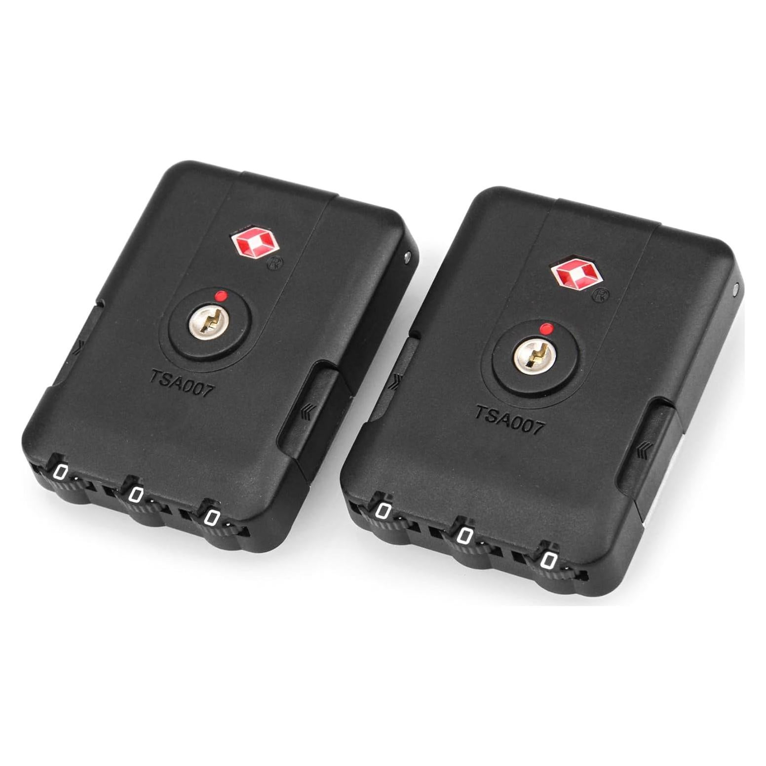 Candado de Equipaje Zoofen TSA Aprobado 2 Pack 6.4x4.7cm