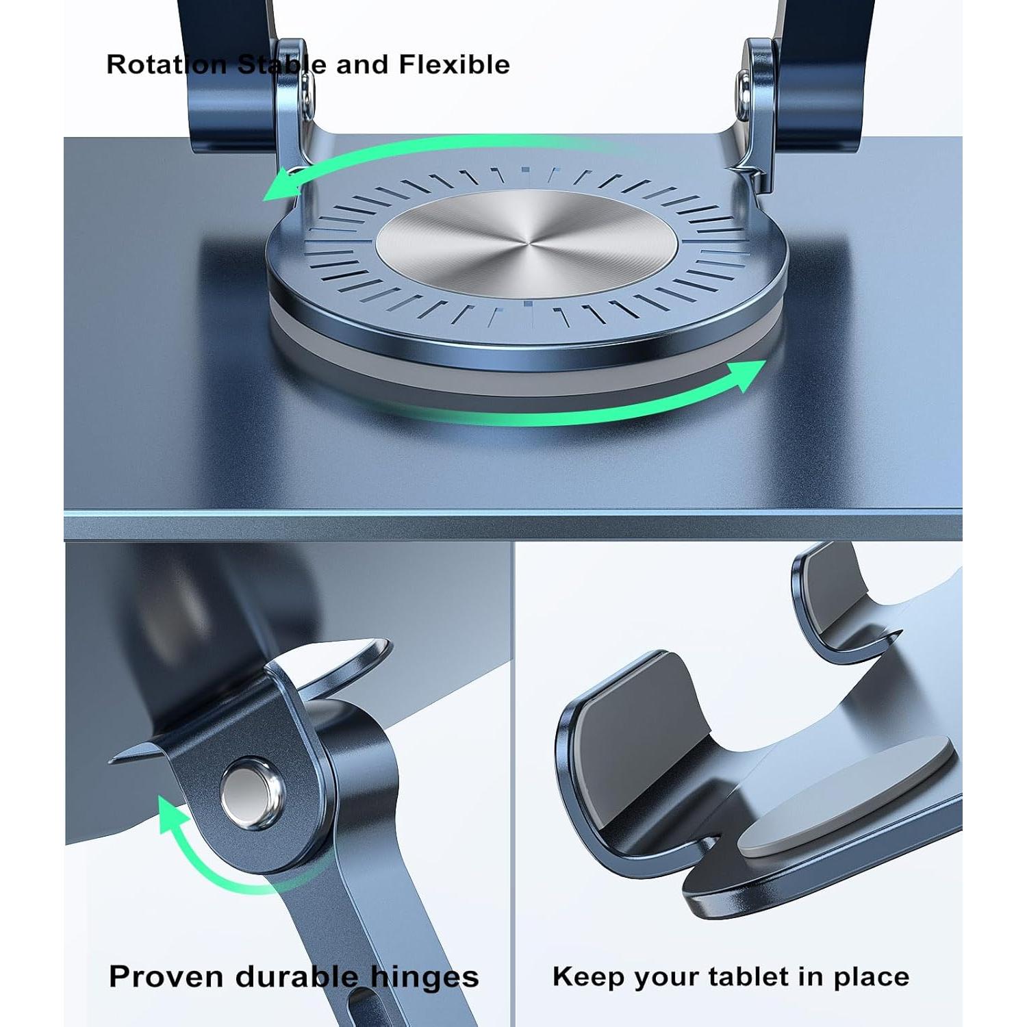 Soporte para Tableta JOIOT ST02 Ajustable 360° Azul