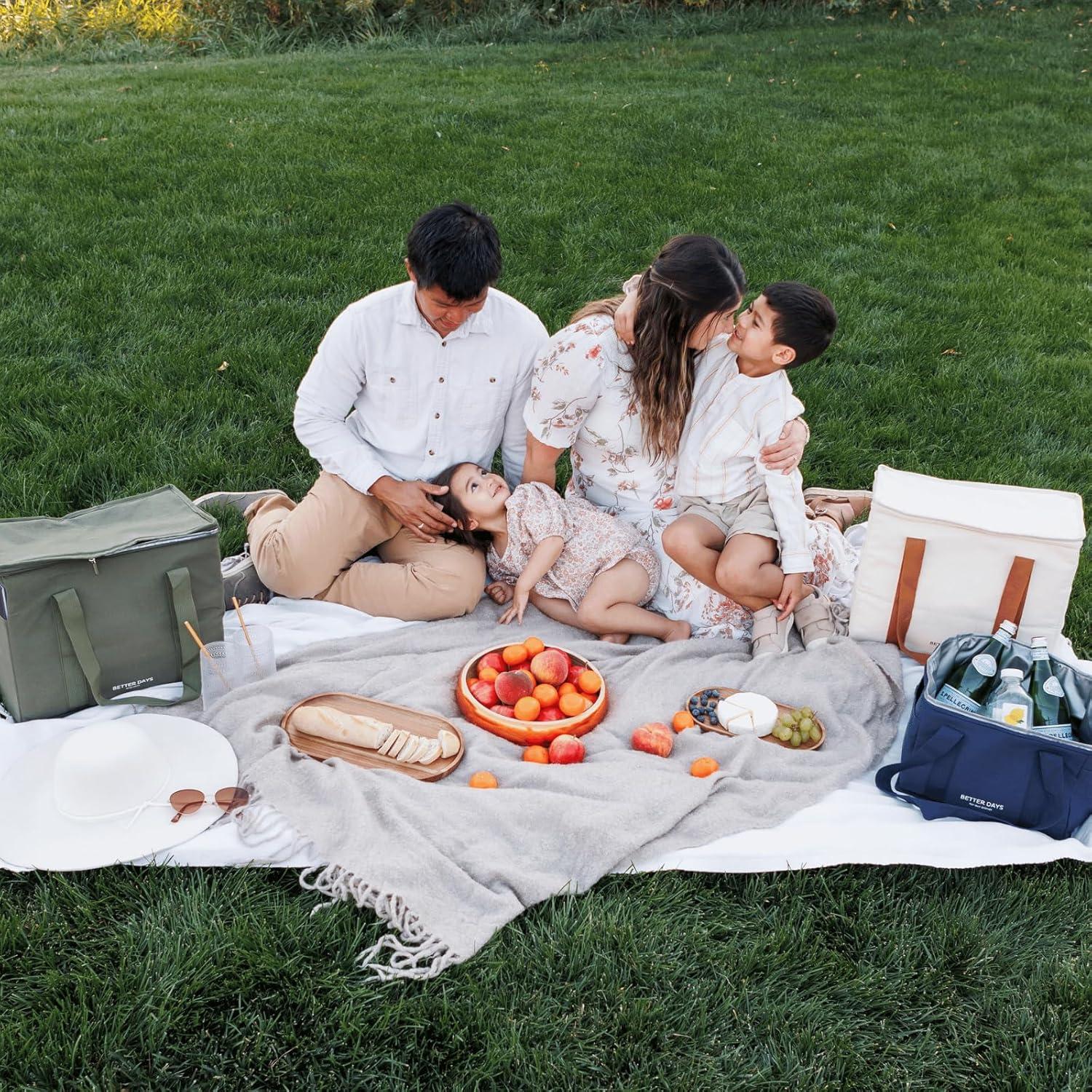 Bolsa de Compras Aislada Nook Theory XL Caramelo - Reutilizable y Plegable