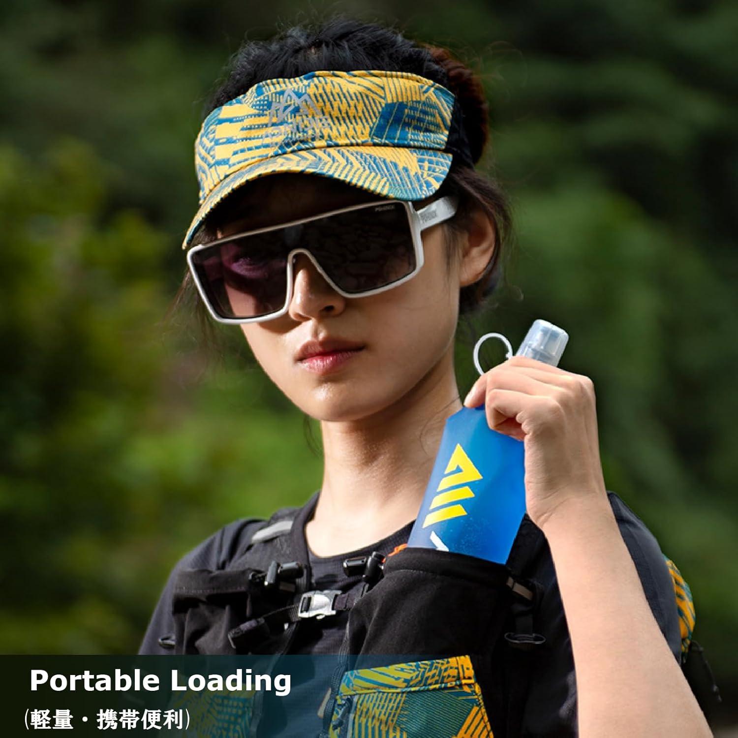 Botella de Agua Plegable YAPJEB 250 ml a Prueba de Fugas