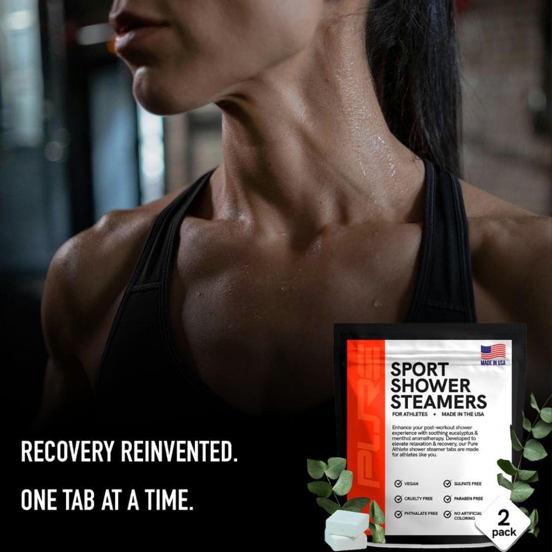 Bomba de Ducha Deportiva Pure Athlete Eucalipto y Mentol