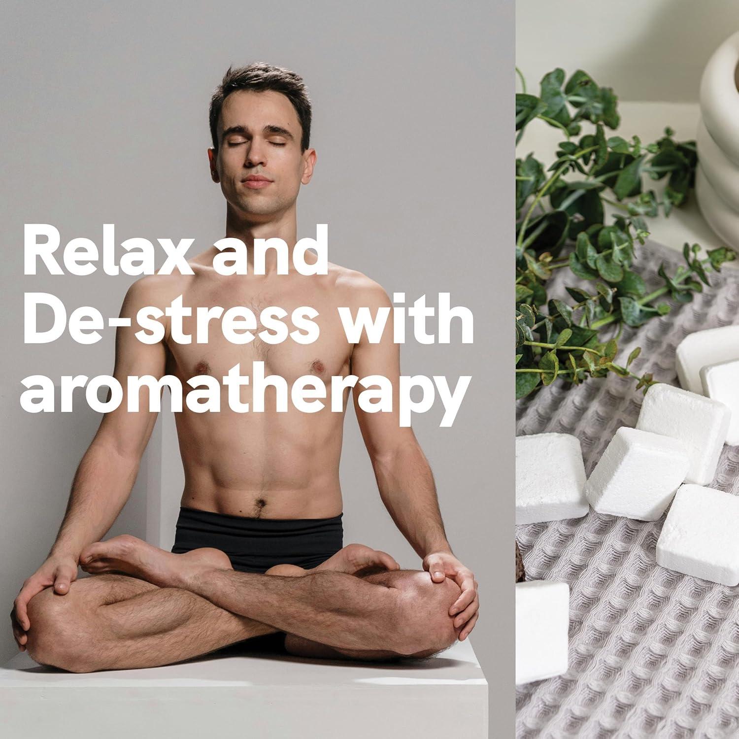 Bomba de Ducha Deportiva Pure Athlete Eucalipto y Mentol