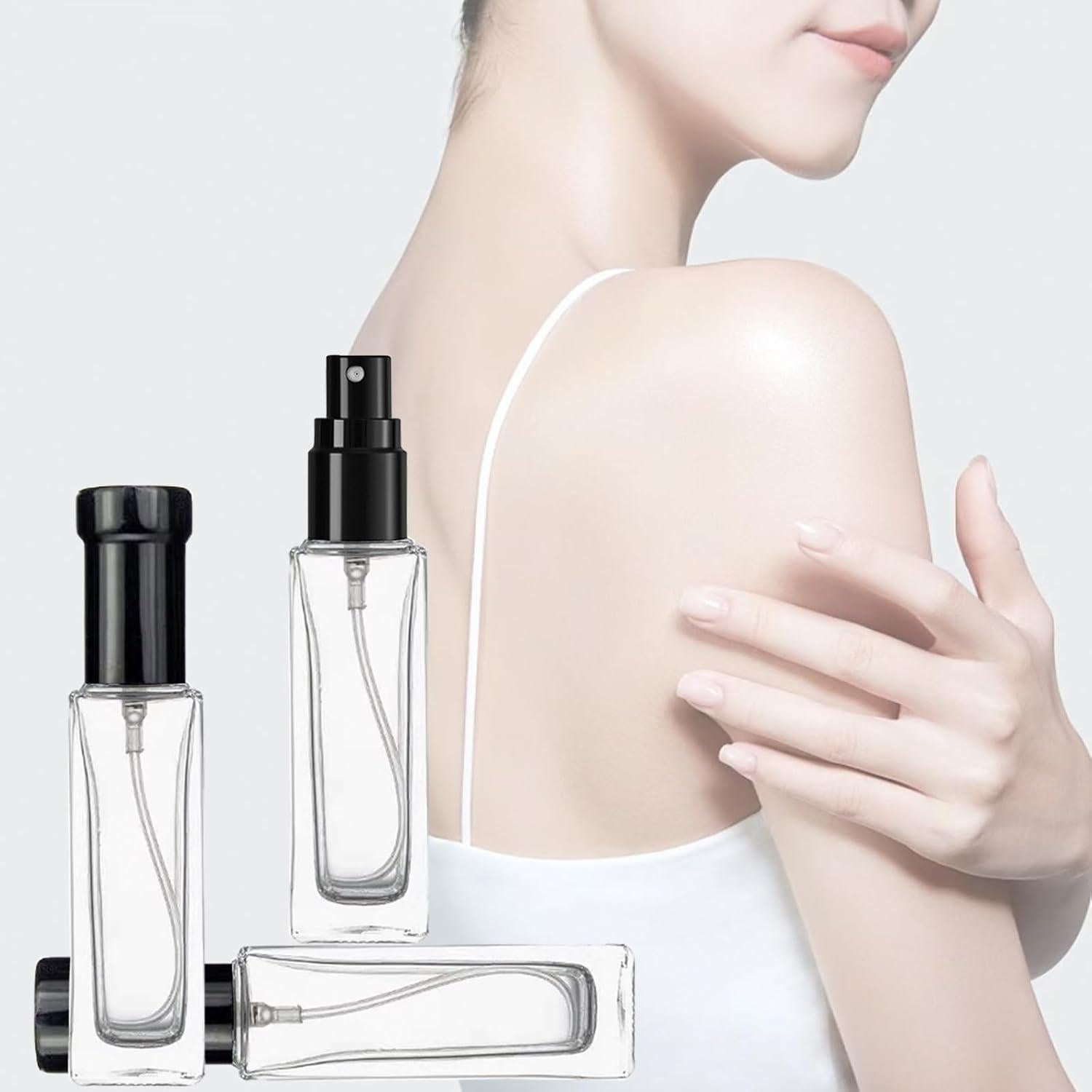 8 Botellas de Spray de Perfume AGENIZ 10ml Vidrio Reutilizables