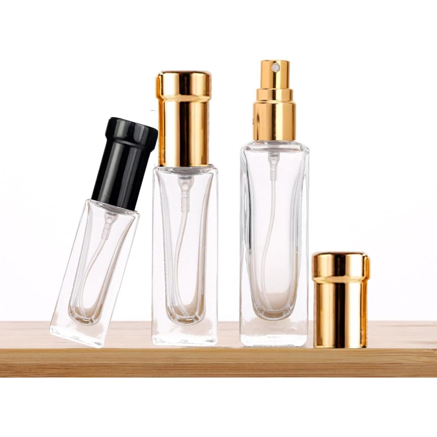 8 Botellas de Spray de Perfume AGENIZ 10ml Vidrio Reutilizables