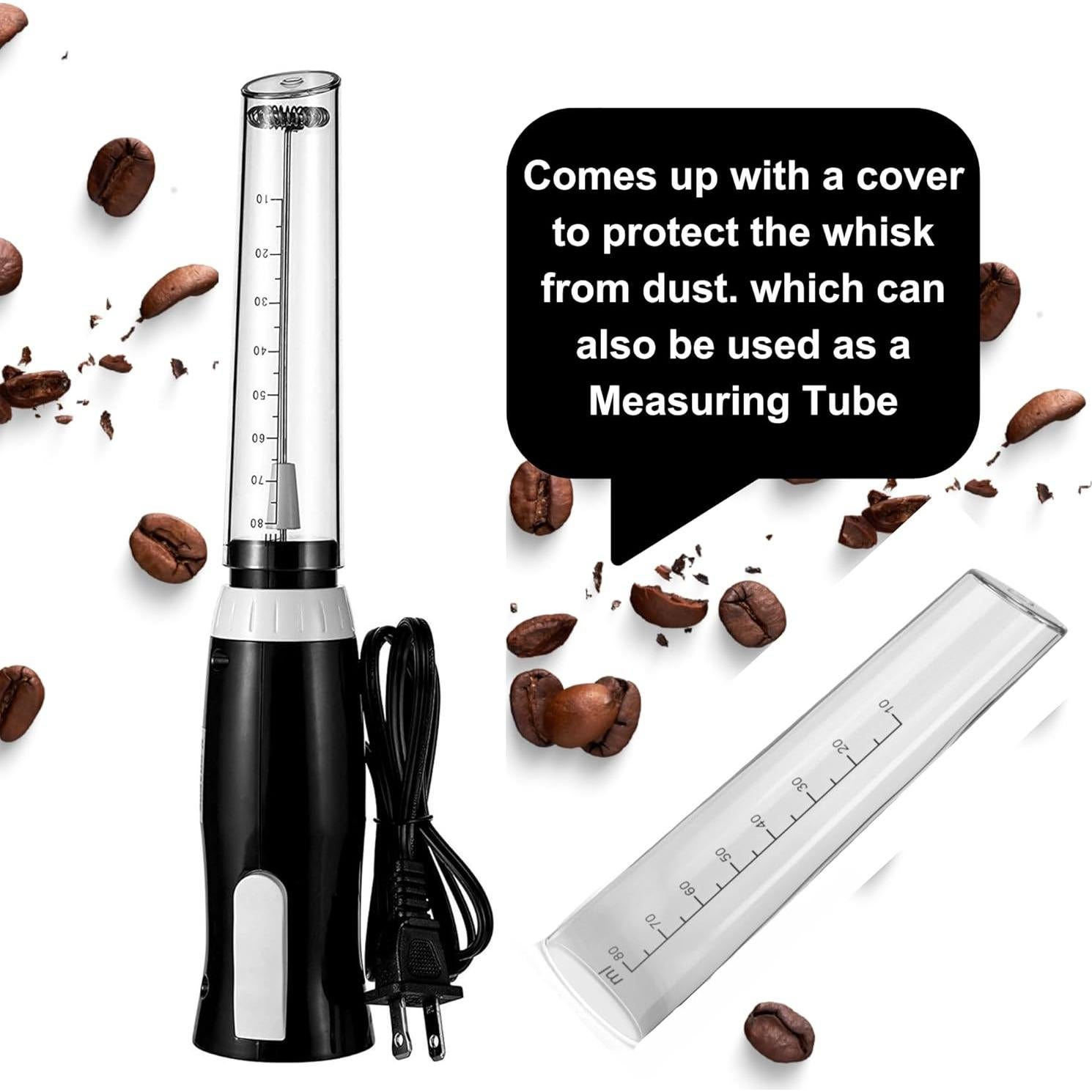 Espumador de Leche Eléctrico K-Brands - Acero Inoxidable 408g