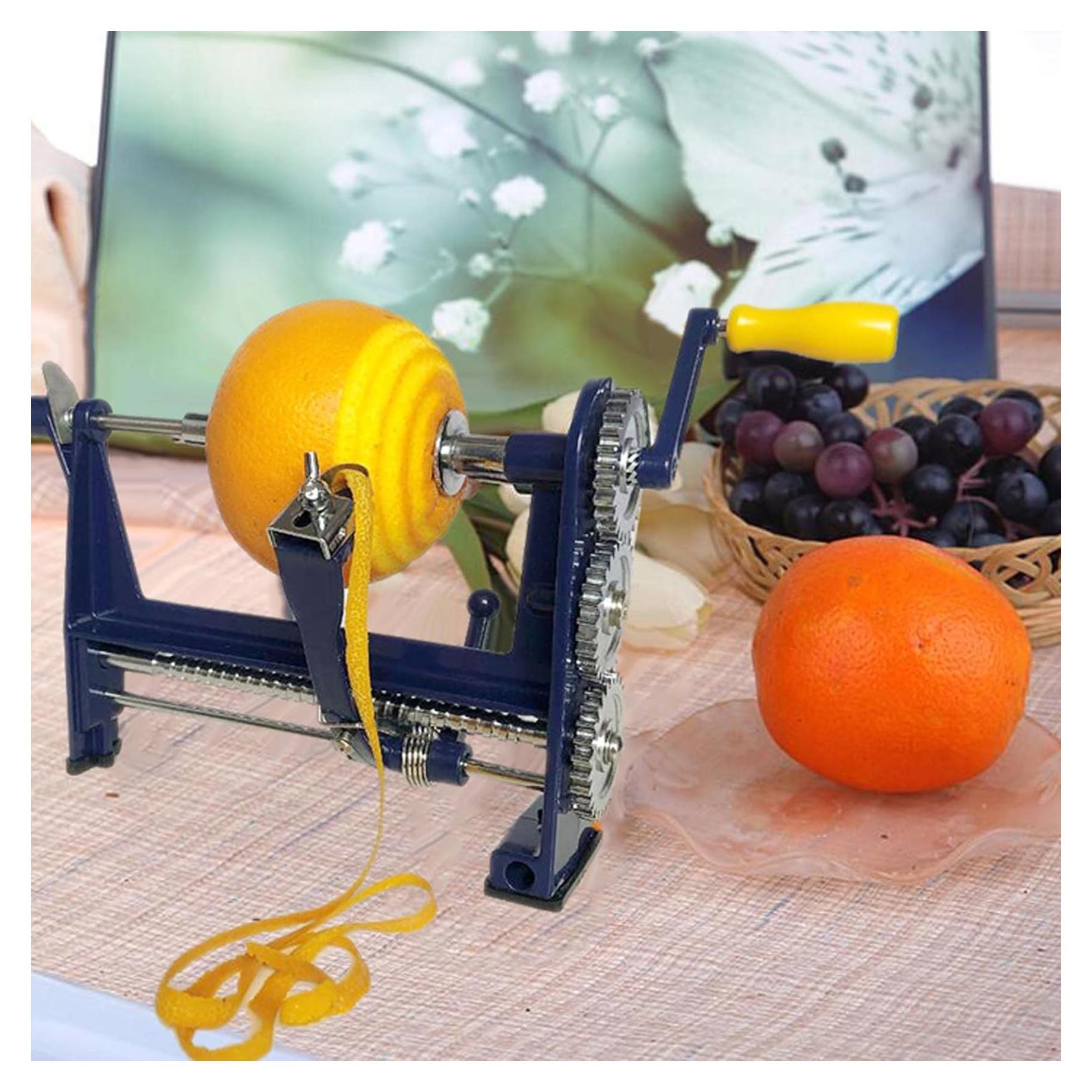 Pelador de Naranjas Manual CPDZ Acero Inoxidable Azul 25.1x15cm