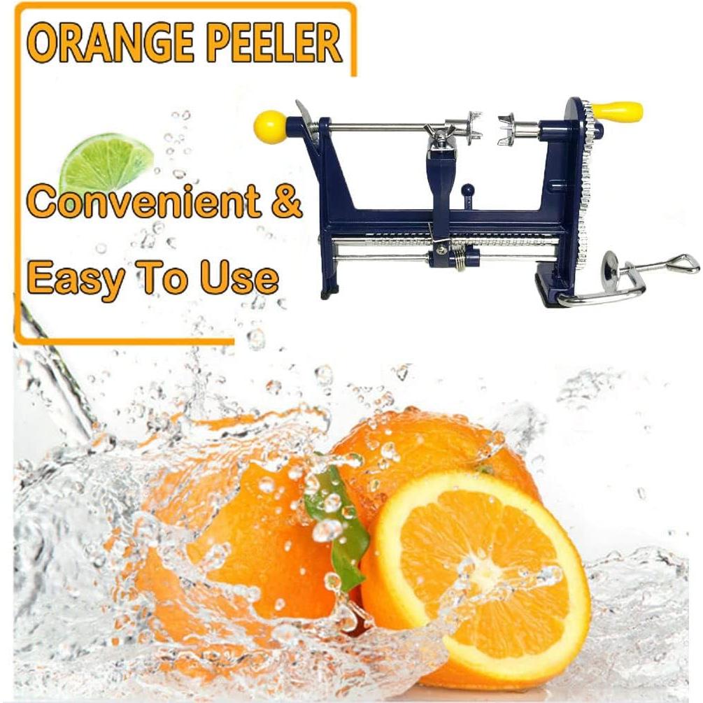 Pelador de Naranjas Manual CPDZ Acero Inoxidable Azul 25.1x15cm