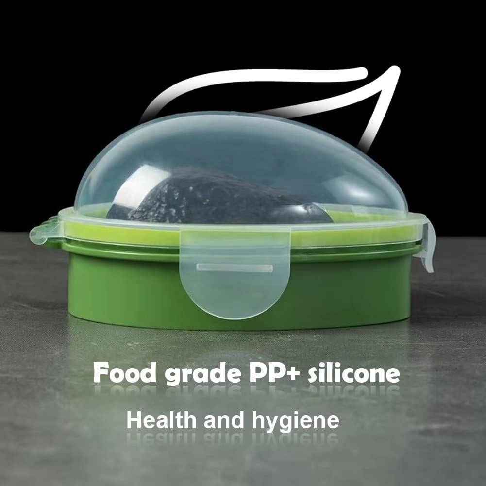 Conservador de Aguacate EKDJKK Reutilizable 15.3x11x8 cm Verde