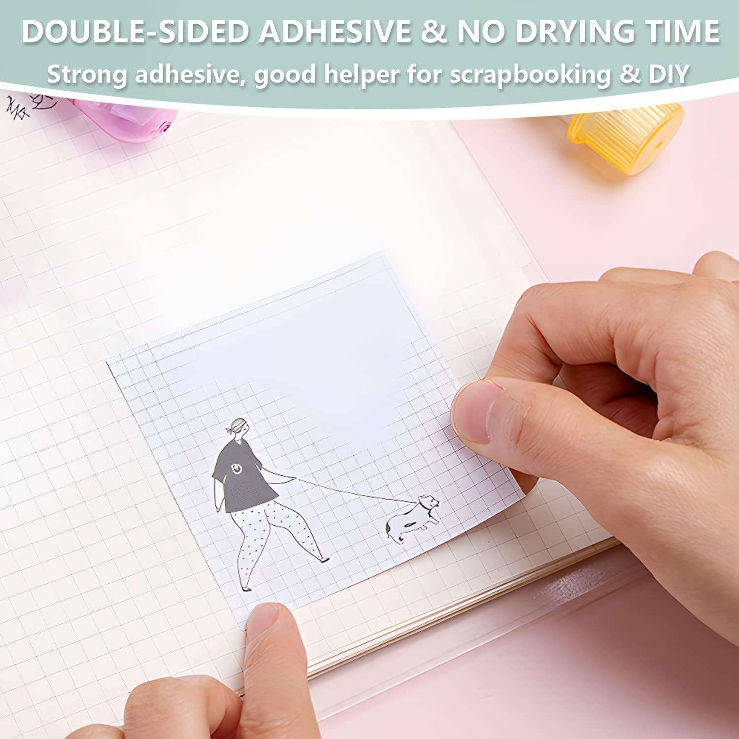 Cinta Correctora 2 en 1 BITOSEE Blanca con Dispensador