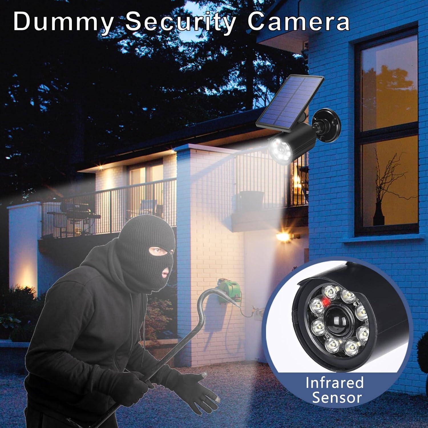 Luces de Movimiento Solar CAHOUGSMT 2000LM IP67 para Exteriores