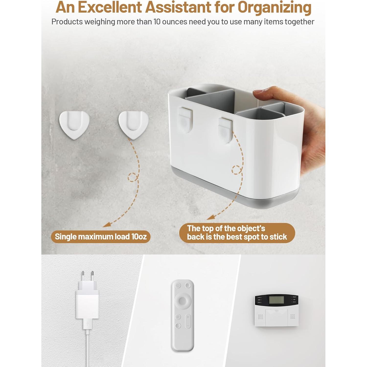 Soporte Magnético para Control Remoto Gliship 10 Piezas Rojo