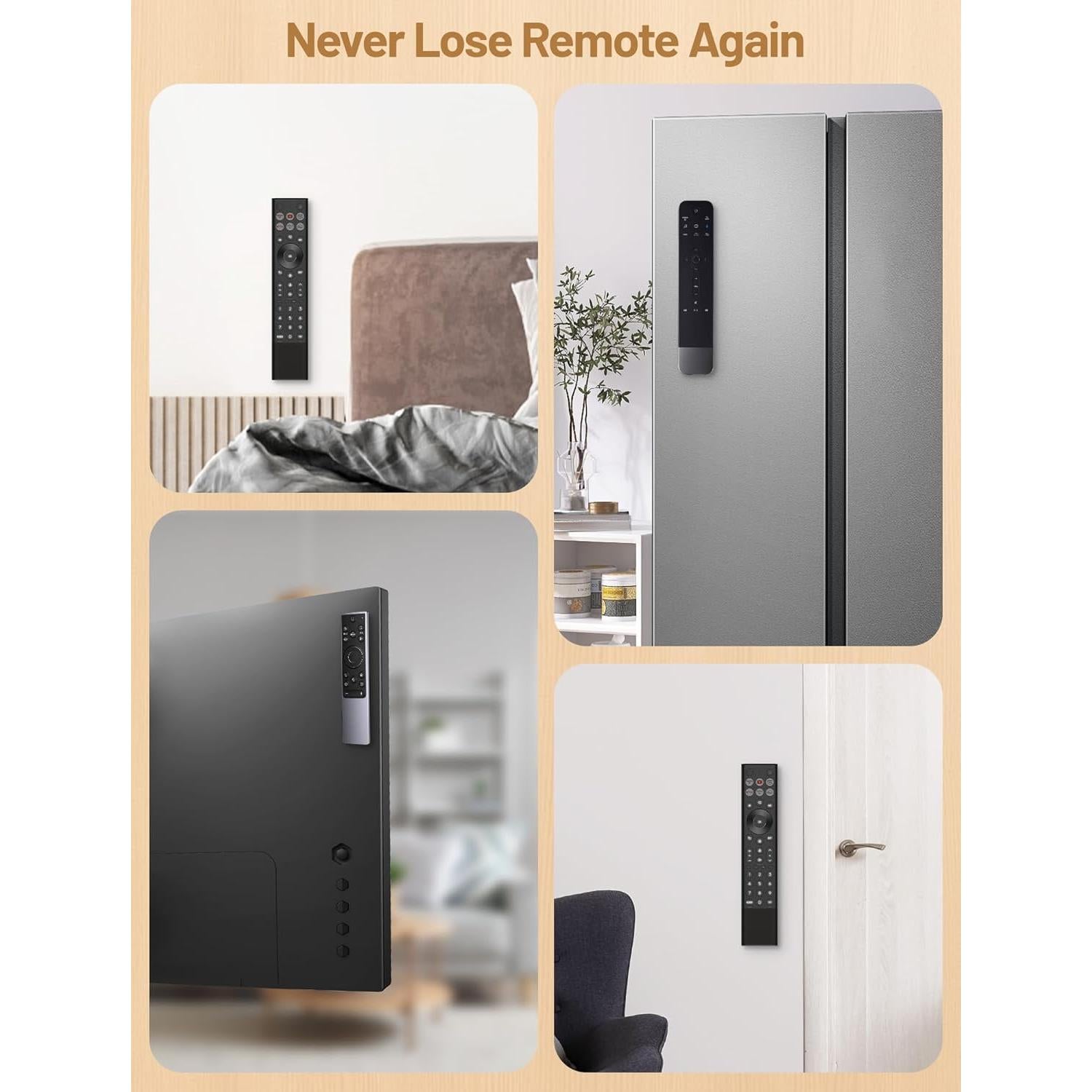 Soporte Magnético para Control Remoto Gliship 10 Piezas Rojo