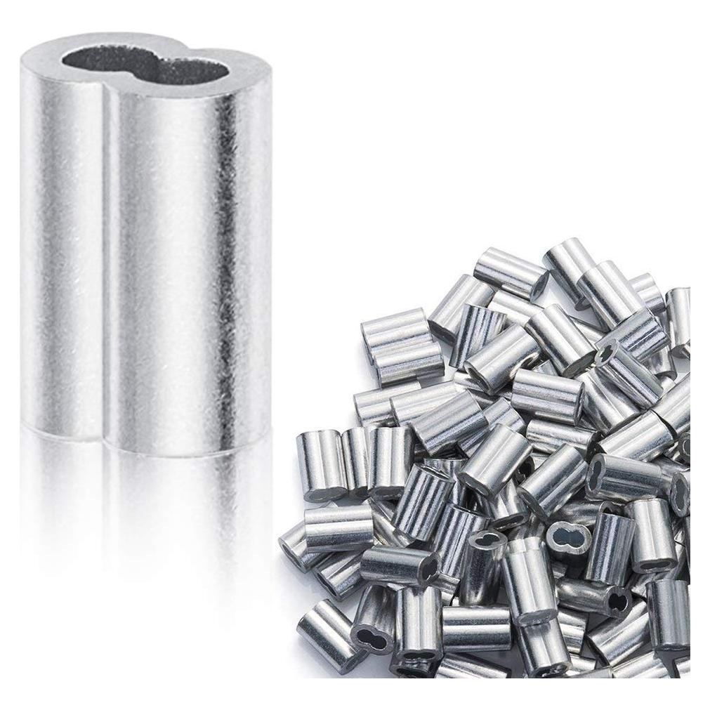 Manga de Crimpado de Aluminio MR.FOAM 100PCS 3mm-3.4mm