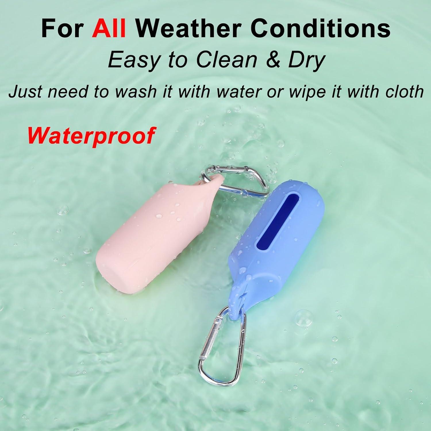 Dispensador de bolsas de excremento para perro USHARP azul