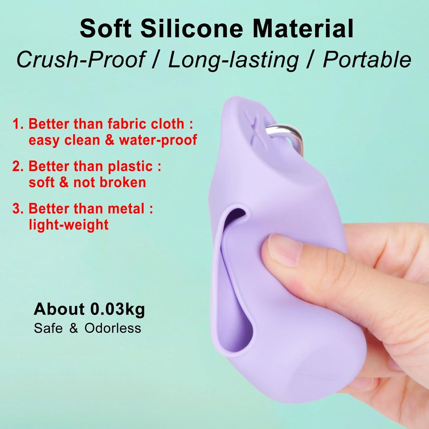 Dispensador de bolsas de excremento para perro USHARP azul