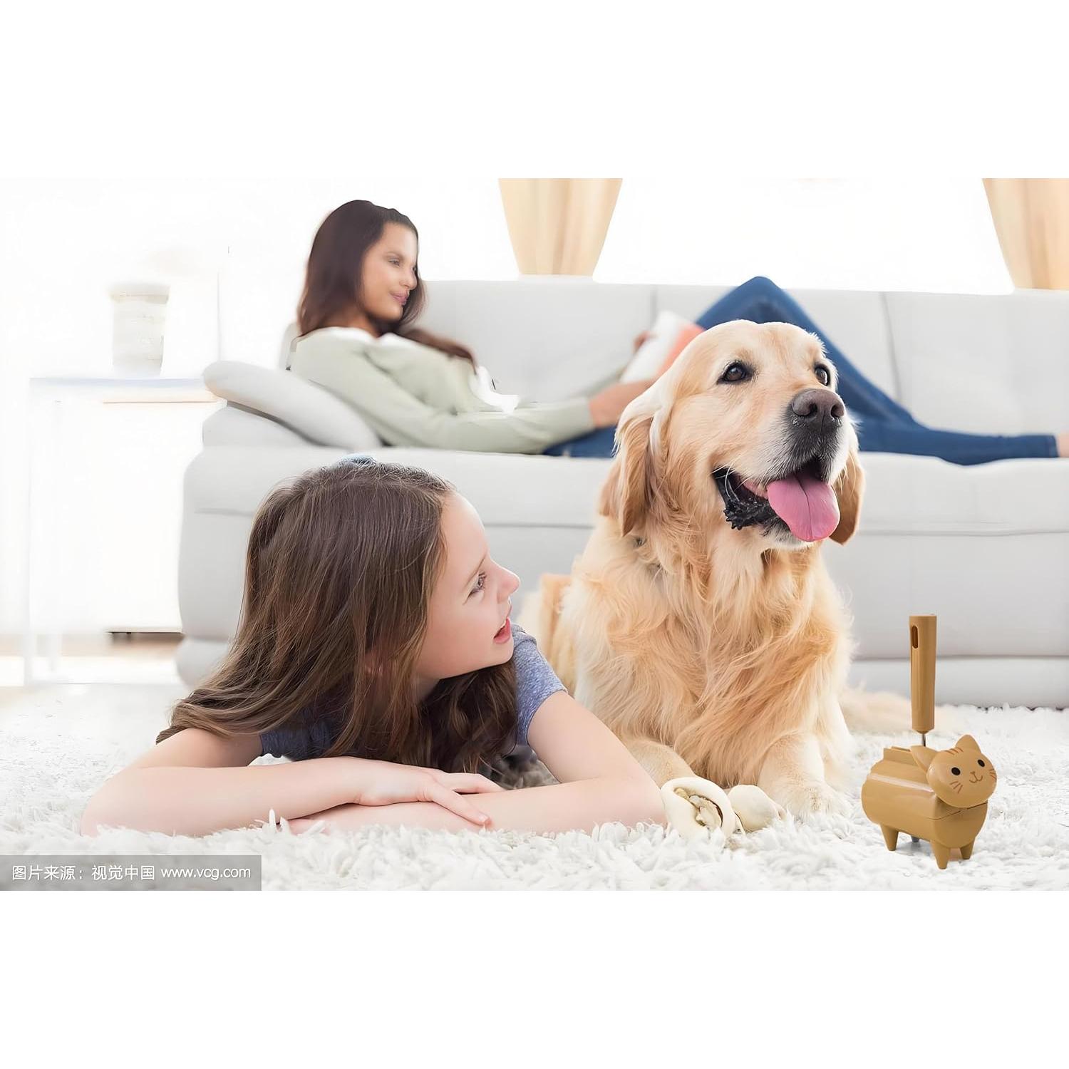 Rodillo Adhesivo Extra Pegajoso RyotenoKa para Pelusa de Mascotas