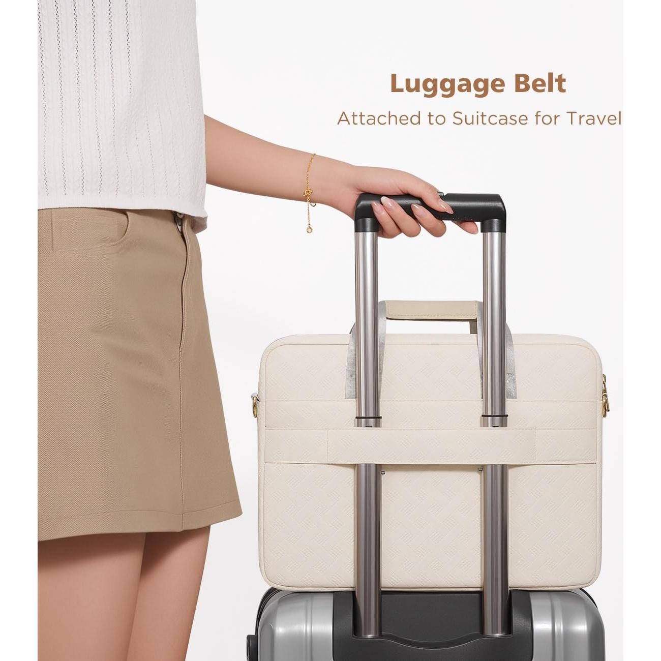 KIZUNA Funda para Laptop 13.6" MacBook Air M2 Beige