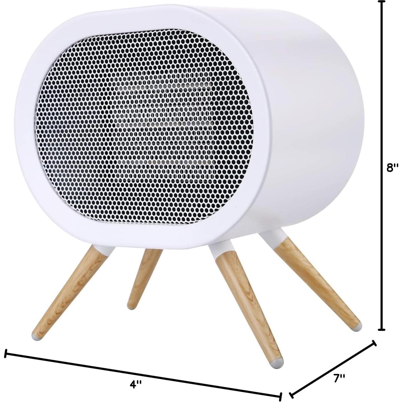 Calentador de Espacio F.EASY.D 1000W Cerámico Portátil