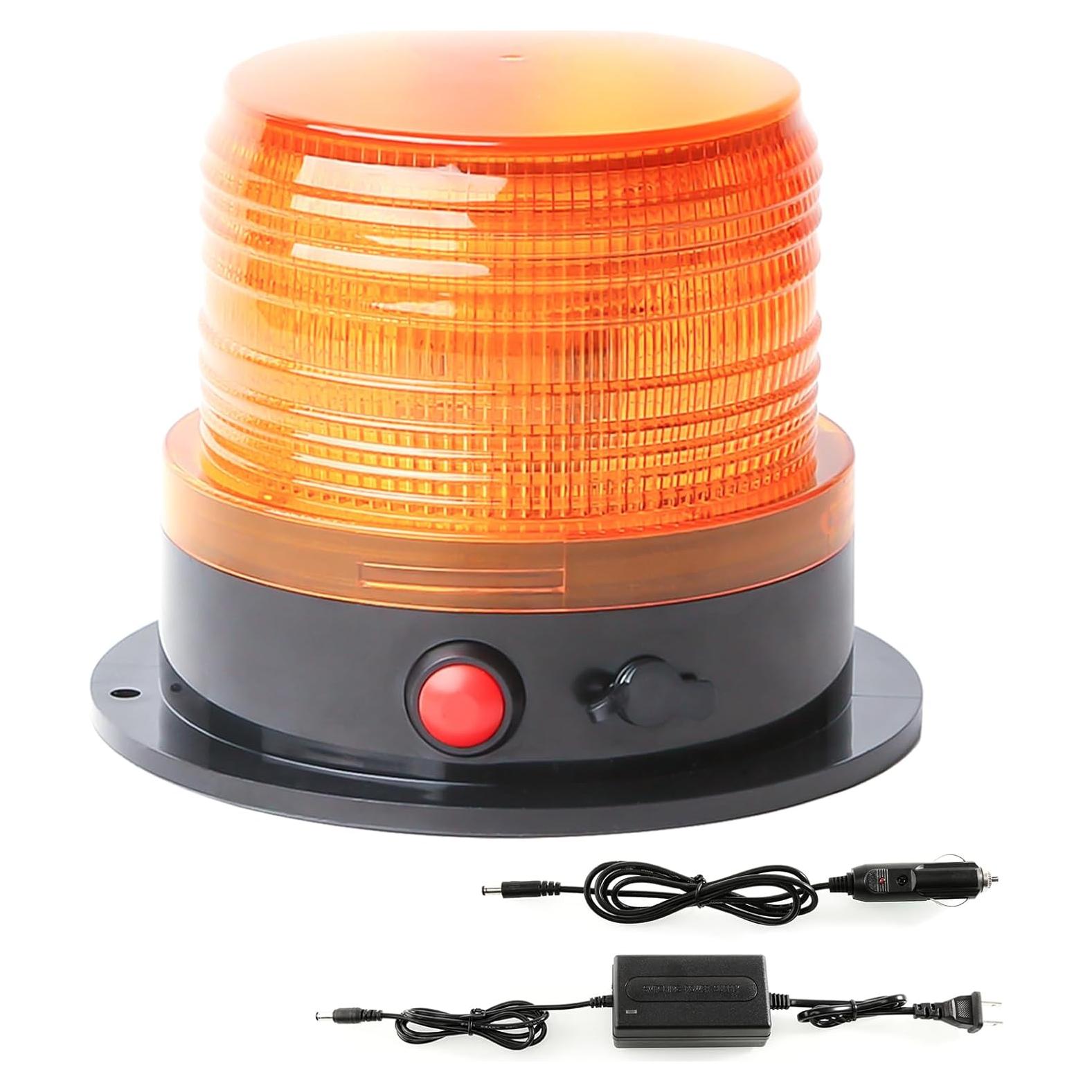 Luz de Advertencia Ámbar BooYu Y013 Recargable Magnética