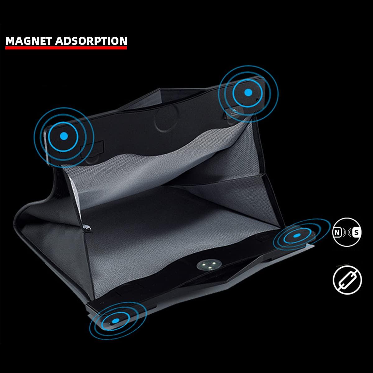 Bolsa de Basura para Auto AOWIS con LED Inteligente Impermeable