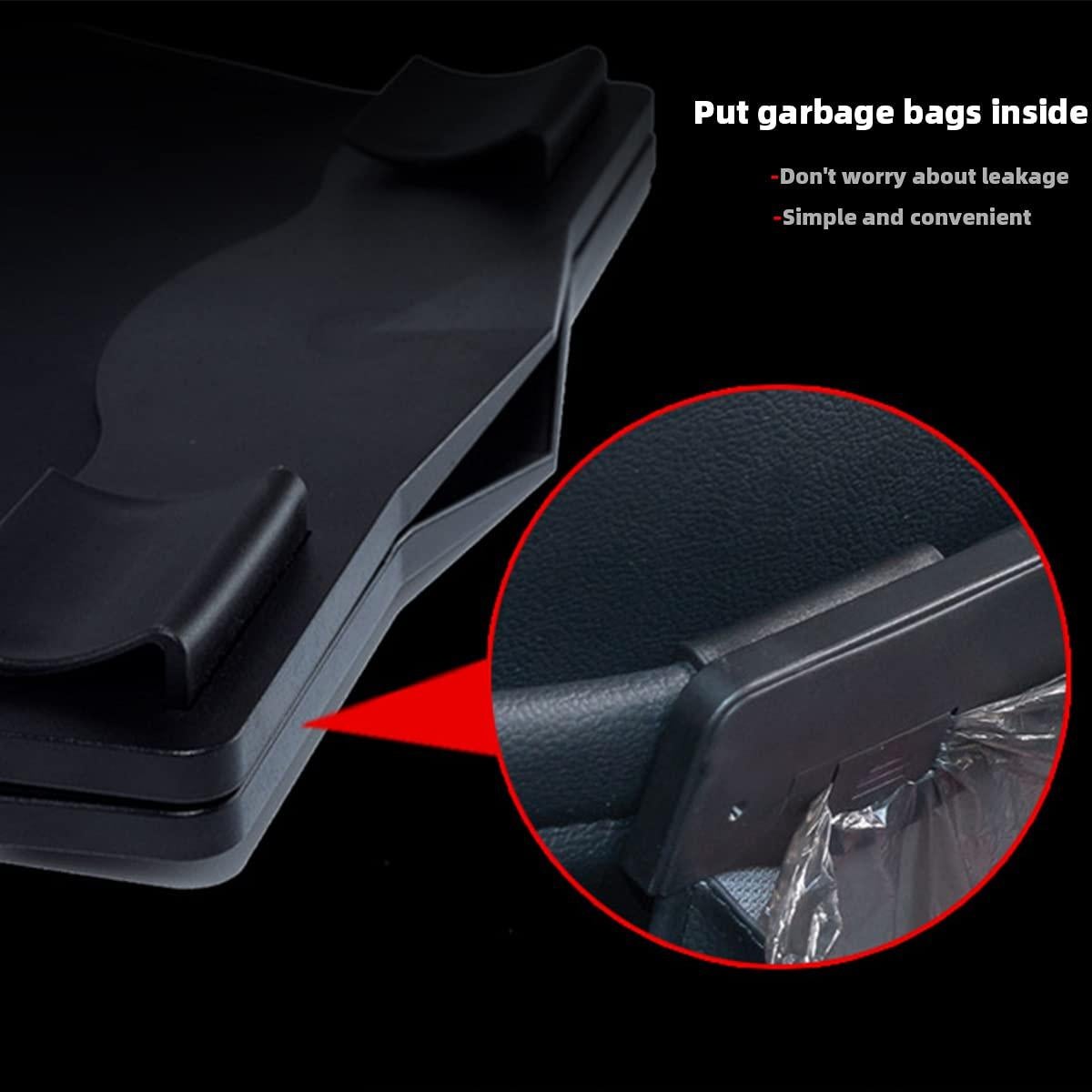 Bolsa de Basura para Auto AOWIS con LED Inteligente Impermeable