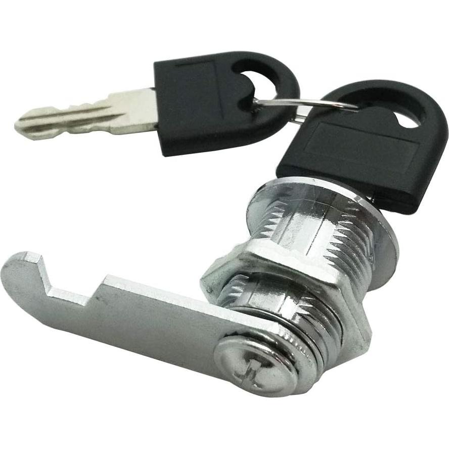 Cerradura de cilindro CORGRE con llave para gabinete 16mm 2Pack