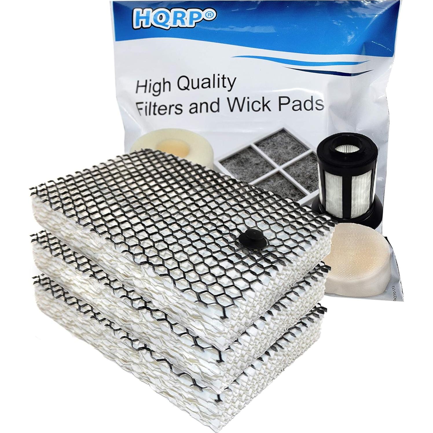 Filtro de Mecha HQRP para Humidificadores Bionaire - Paquete de 3