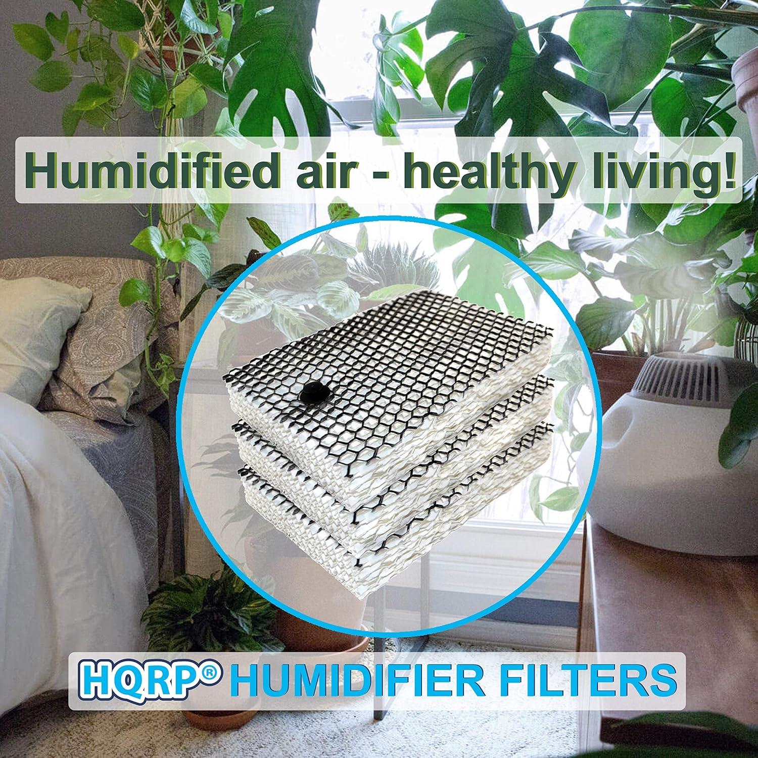 Filtro de Mecha HQRP para Humidificadores Bionaire - Paquete de 3