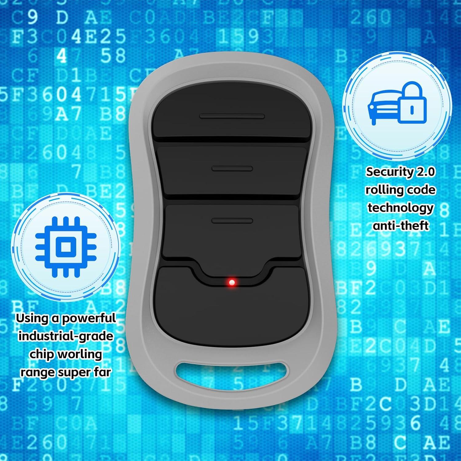 Control Remoto Genie Intellicode G3T-BX G3T-R para Garaje