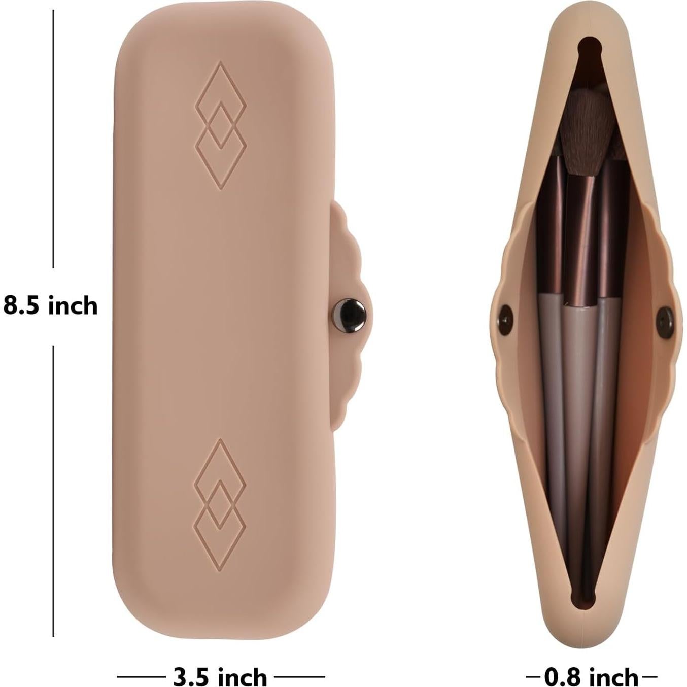 Estuche de Silicona para Brochas de Maquillaje Samilalago
