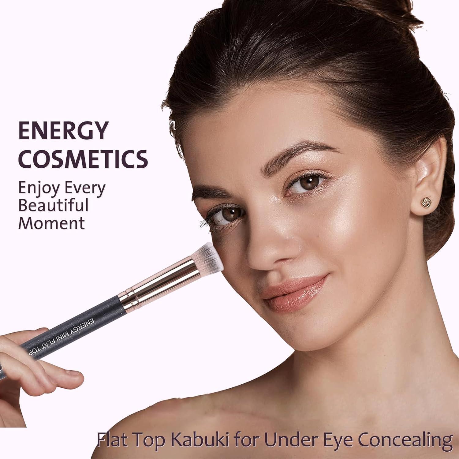 Pincel de Corrector ENERGY 272 Pequeño Plano Cerdas Sintéticas