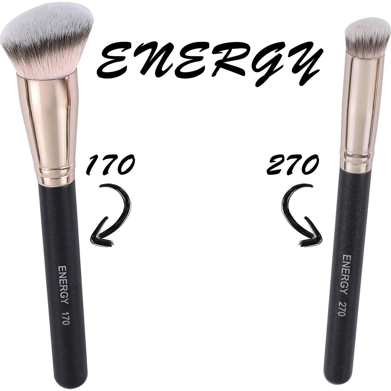 Brocha de Fundación ENERGY 170 en Ángulo para Maquillaje