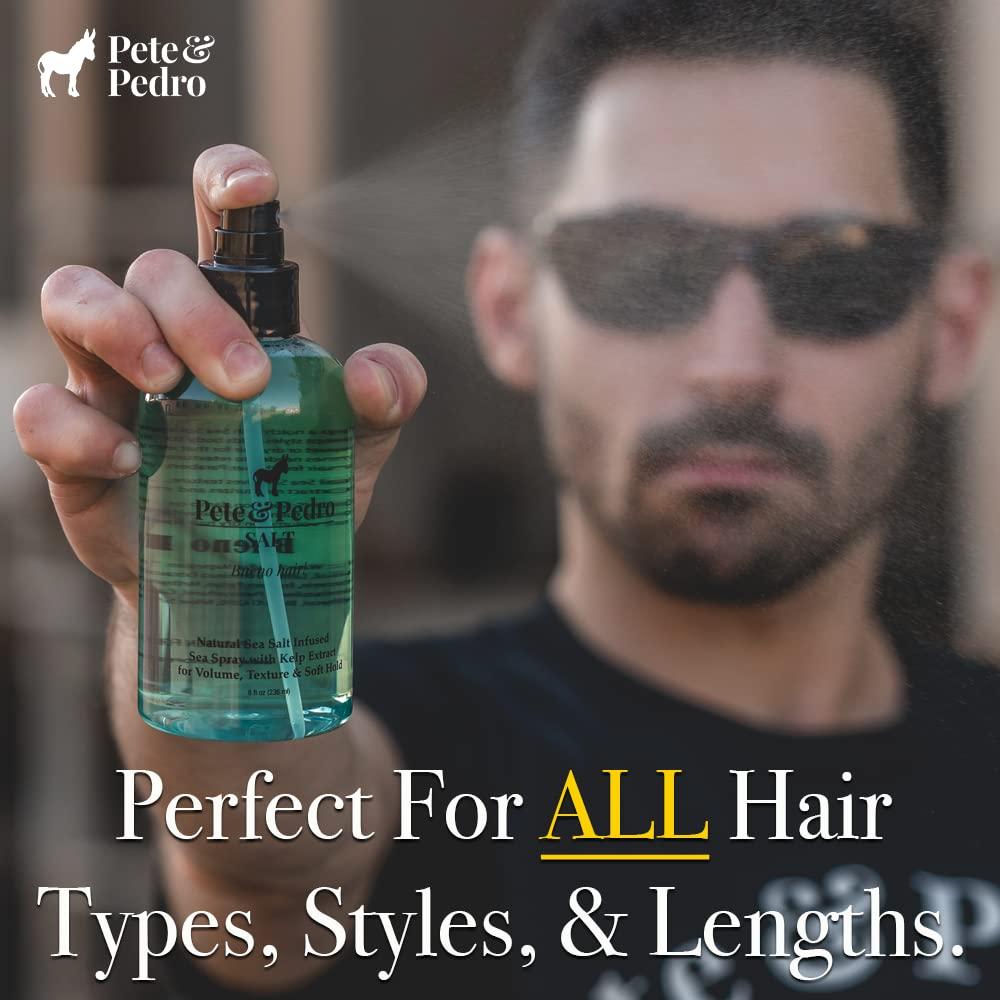 Spray de Sal Marina Natural Pete & Pedro 56.7 g - Volumen y Textura