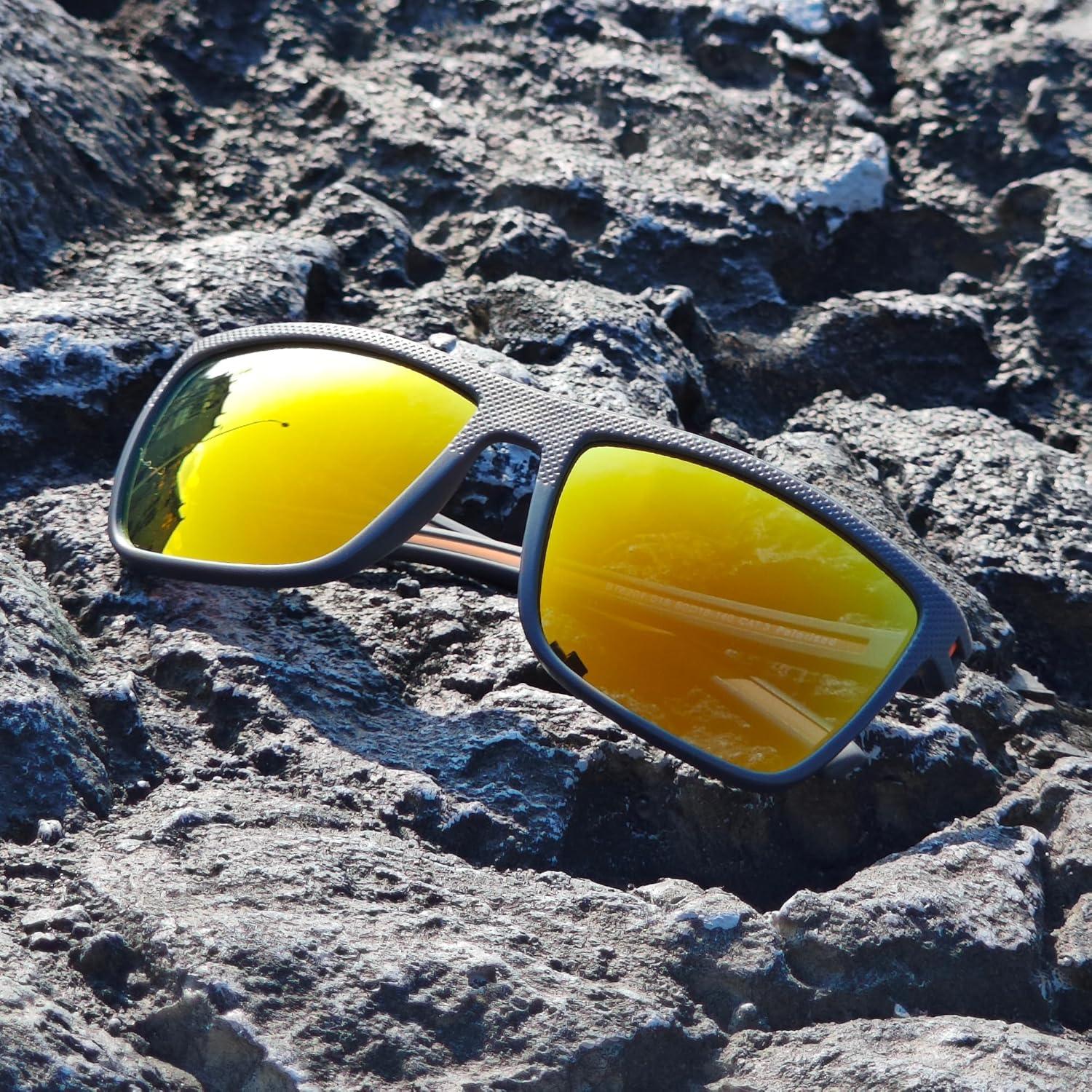 Gafas de sol ZENOTTIC TR90 polarizadas UV400 para hombres