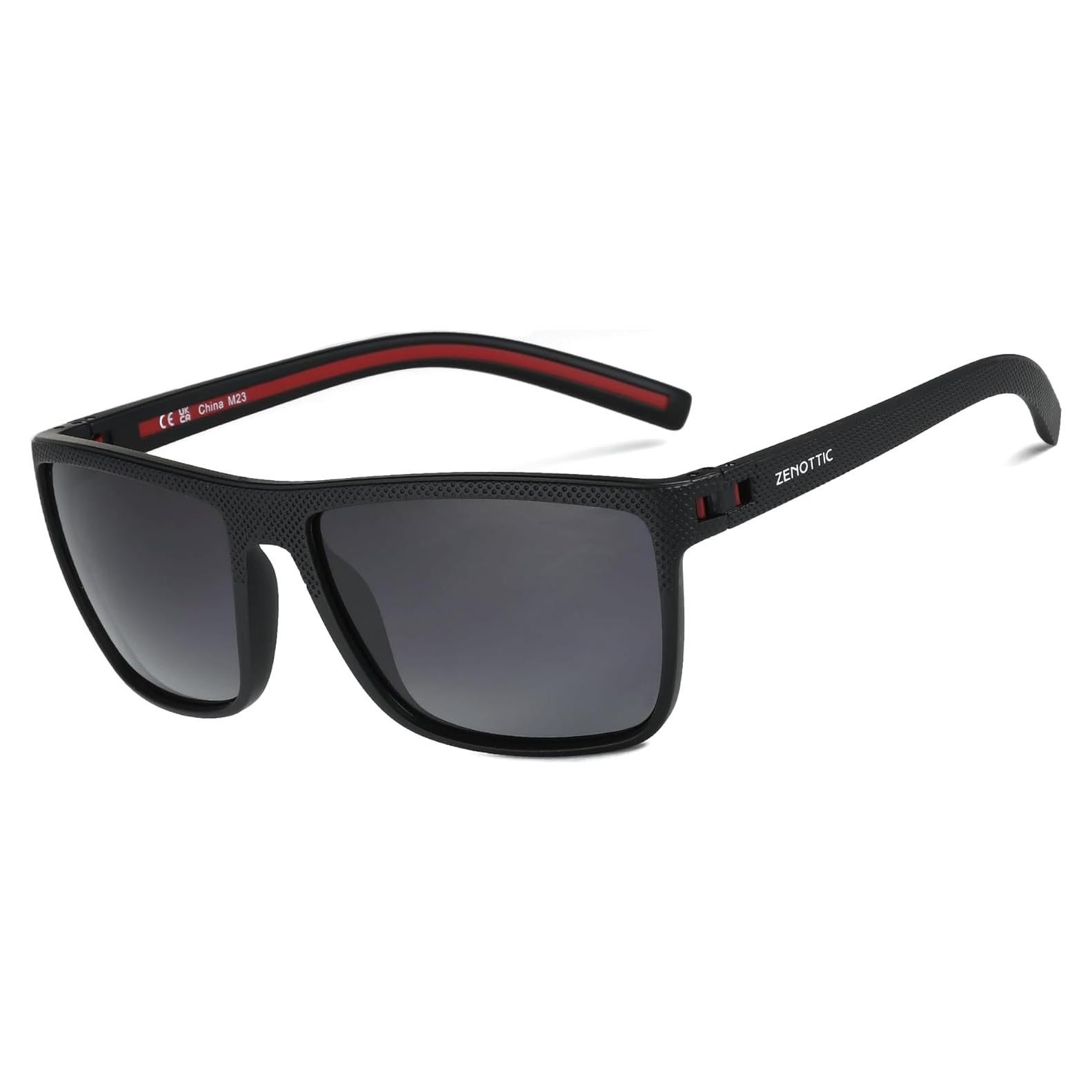 Gafas de sol ZENOTTIC para hombres TR90 UV400 ligeras