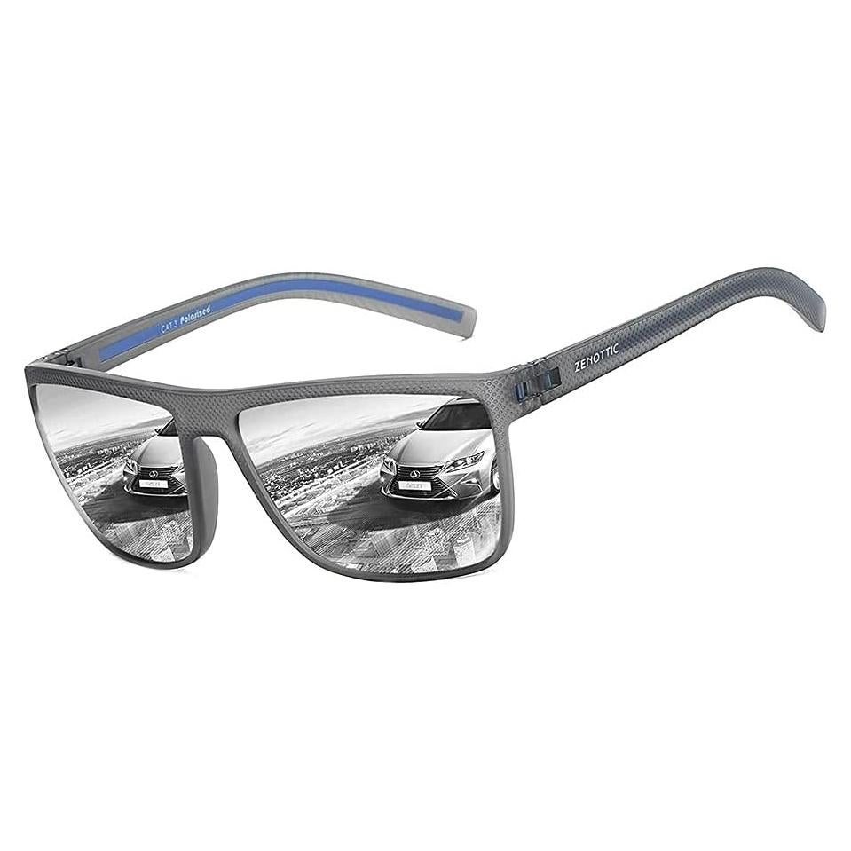Gafas de sol ZENOTTIC para hombres con marco TR90 UV400