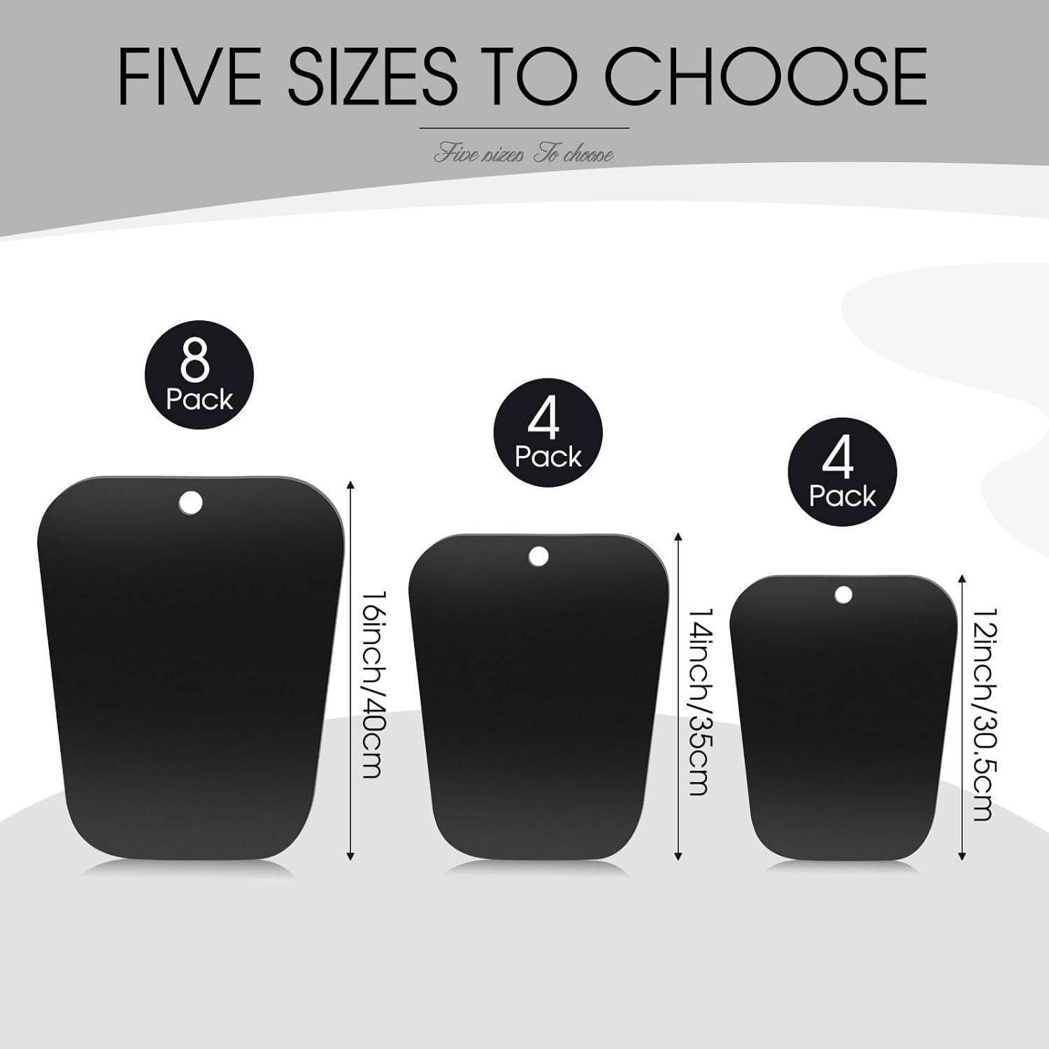 Insertos de Espuma para Botas - 8 Pares, Varios Tamaños