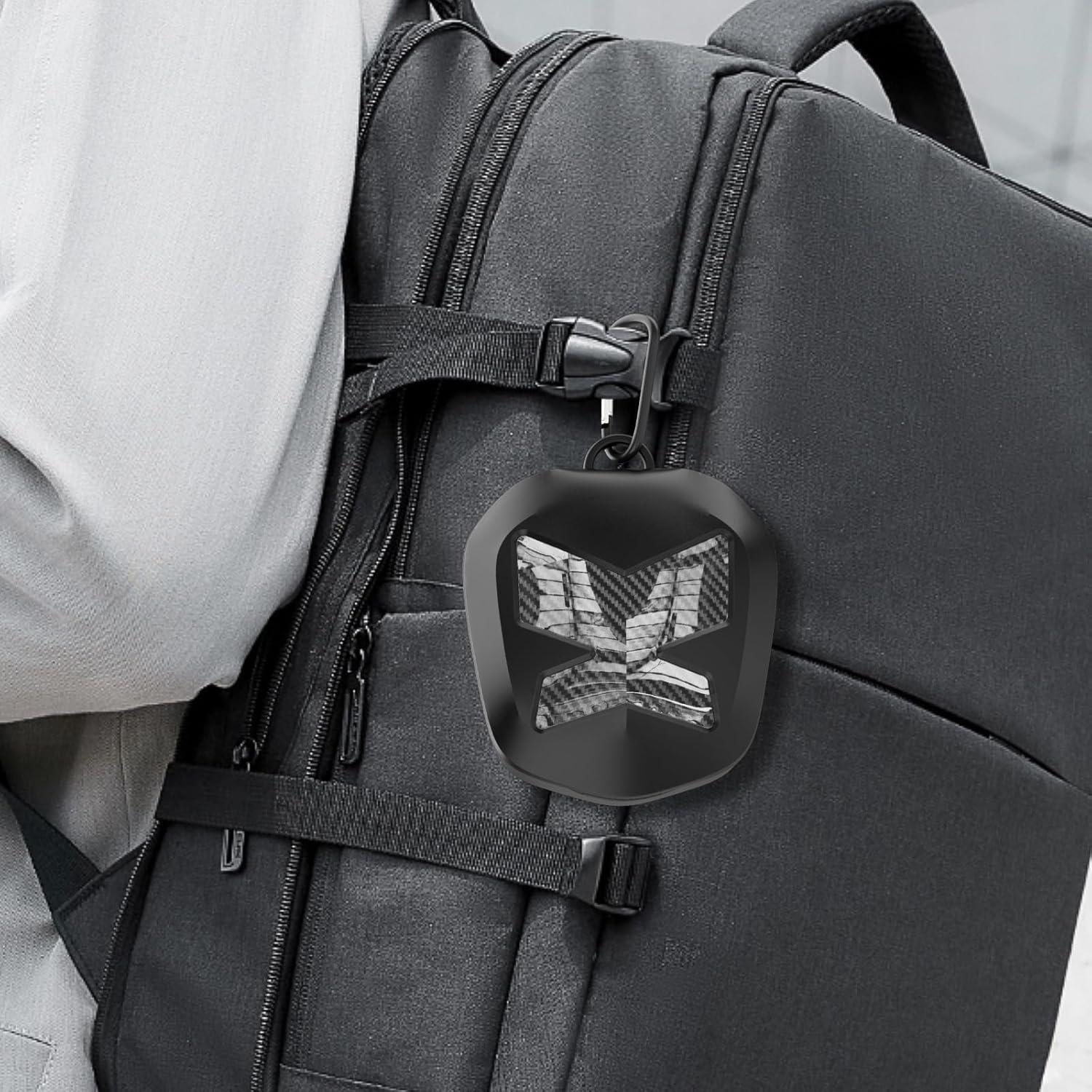 Funda para Protectores Bucales ARGOMAX Negra Fibra de Carbono