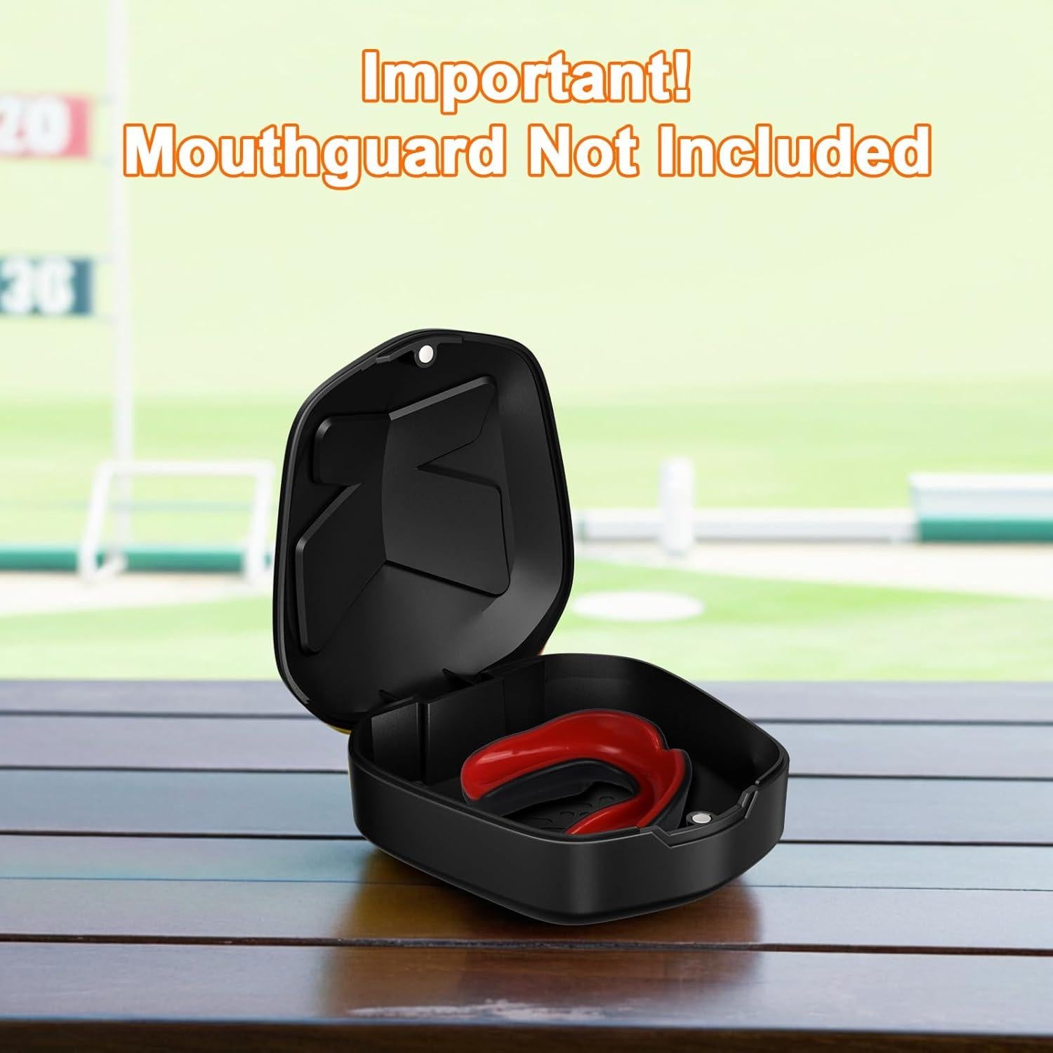 Funda para Protectores Bucales ARGOMAX Negra Fibra de Carbono