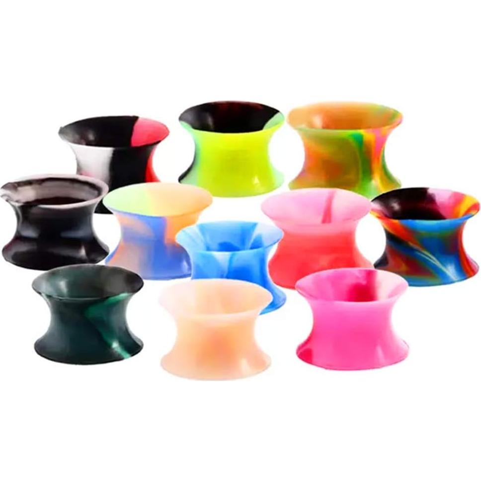 22 Pares Tapones de Silicona Suave Lianrunshangmao 10mm