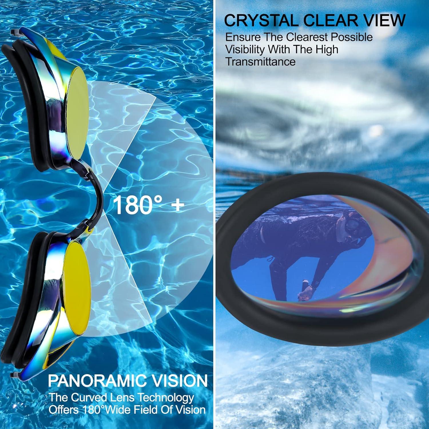 Gafas de natación DARIDO con protección UV y antiempañante