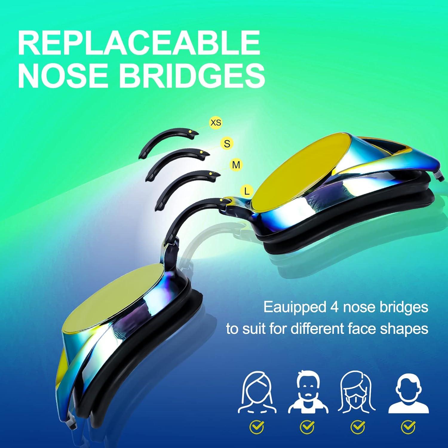 Gafas de natación DARIDO con protección UV y antiempañante