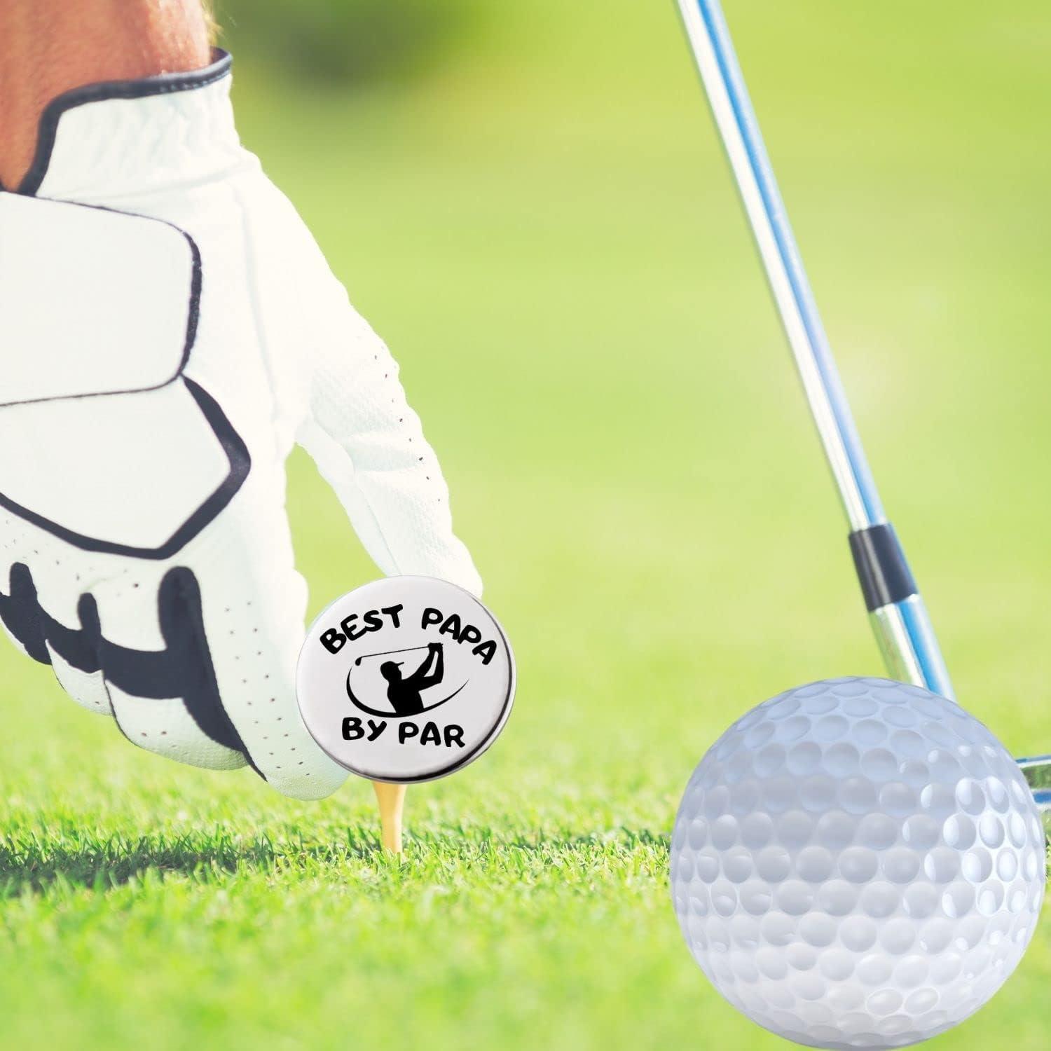 Marcador de Pelota de Golf Botogift con Clip Magnético - Plateado