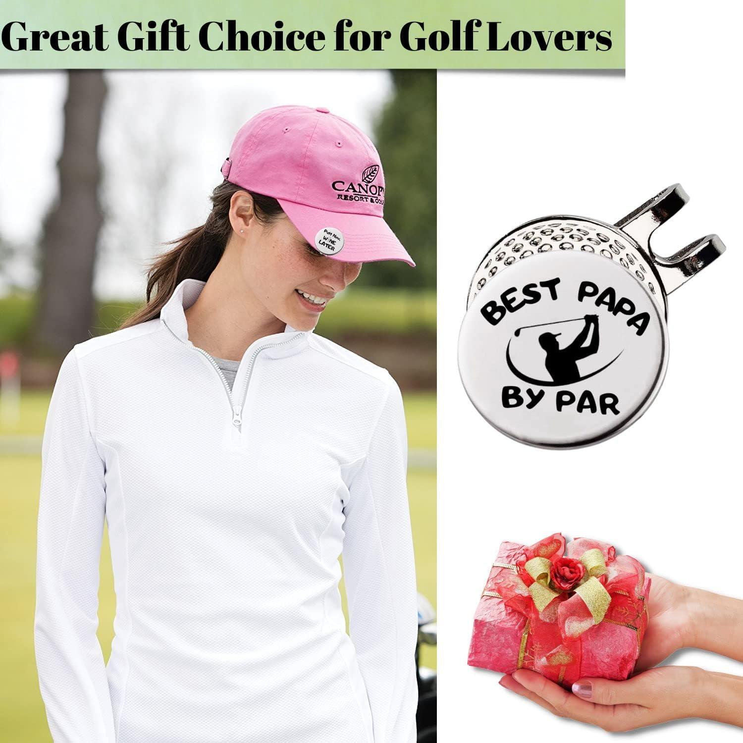 Marcador de Pelota de Golf Botogift con Clip Magnético - Plateado