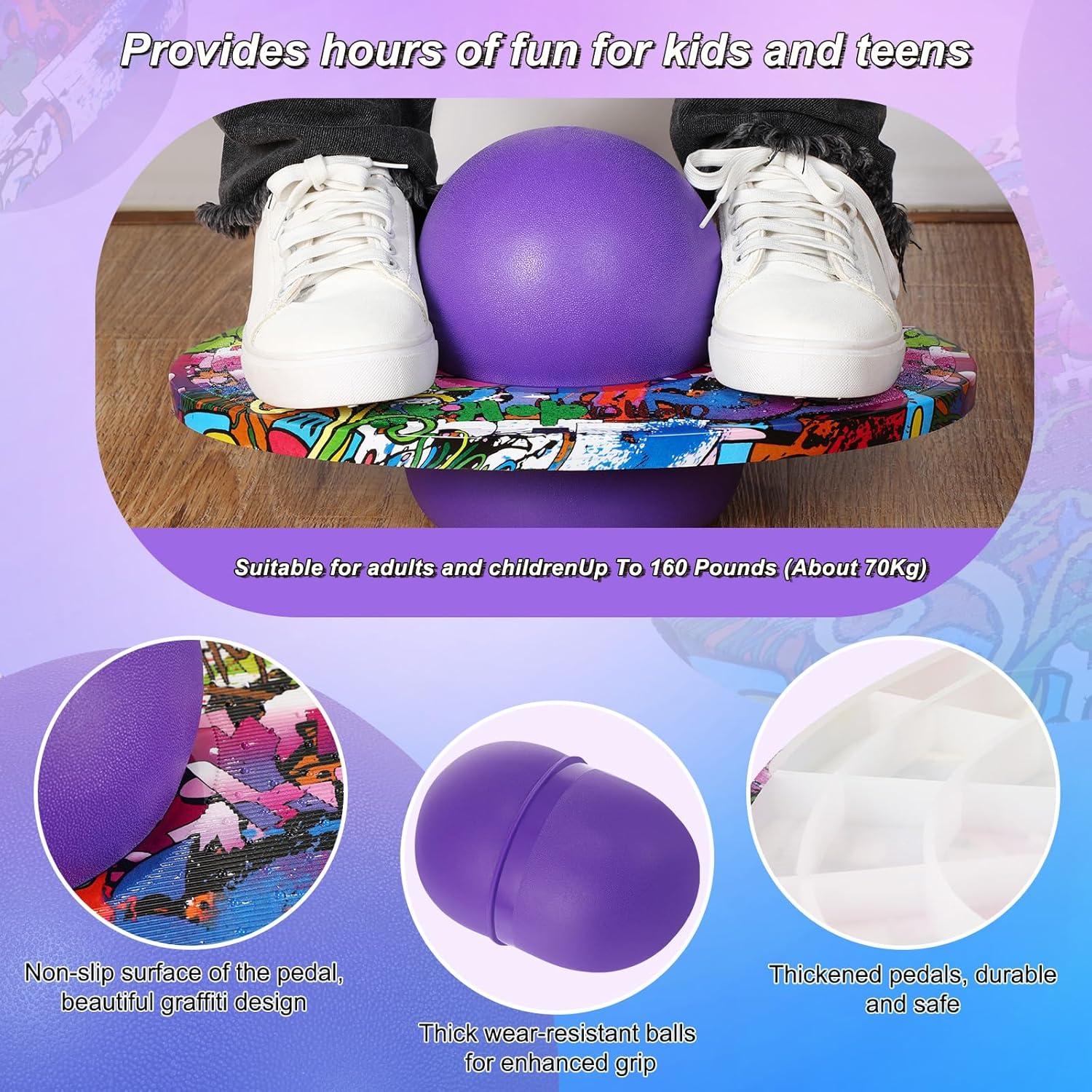 Pogo Ball Junkin 2 Piezas con Bomba y Diseño Colorido