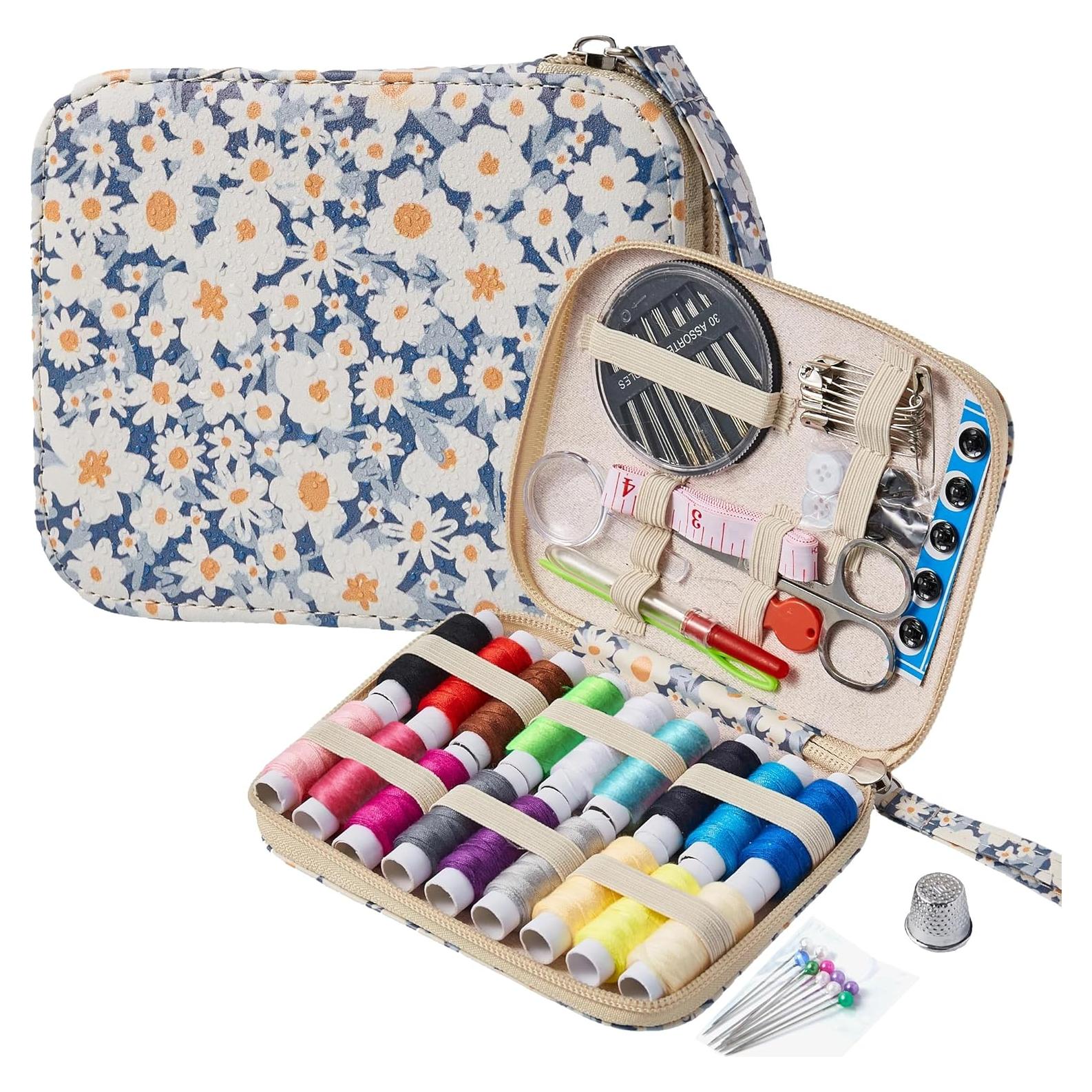 Kit de Costura Profesional Bobode 87 Piezas para Viaje