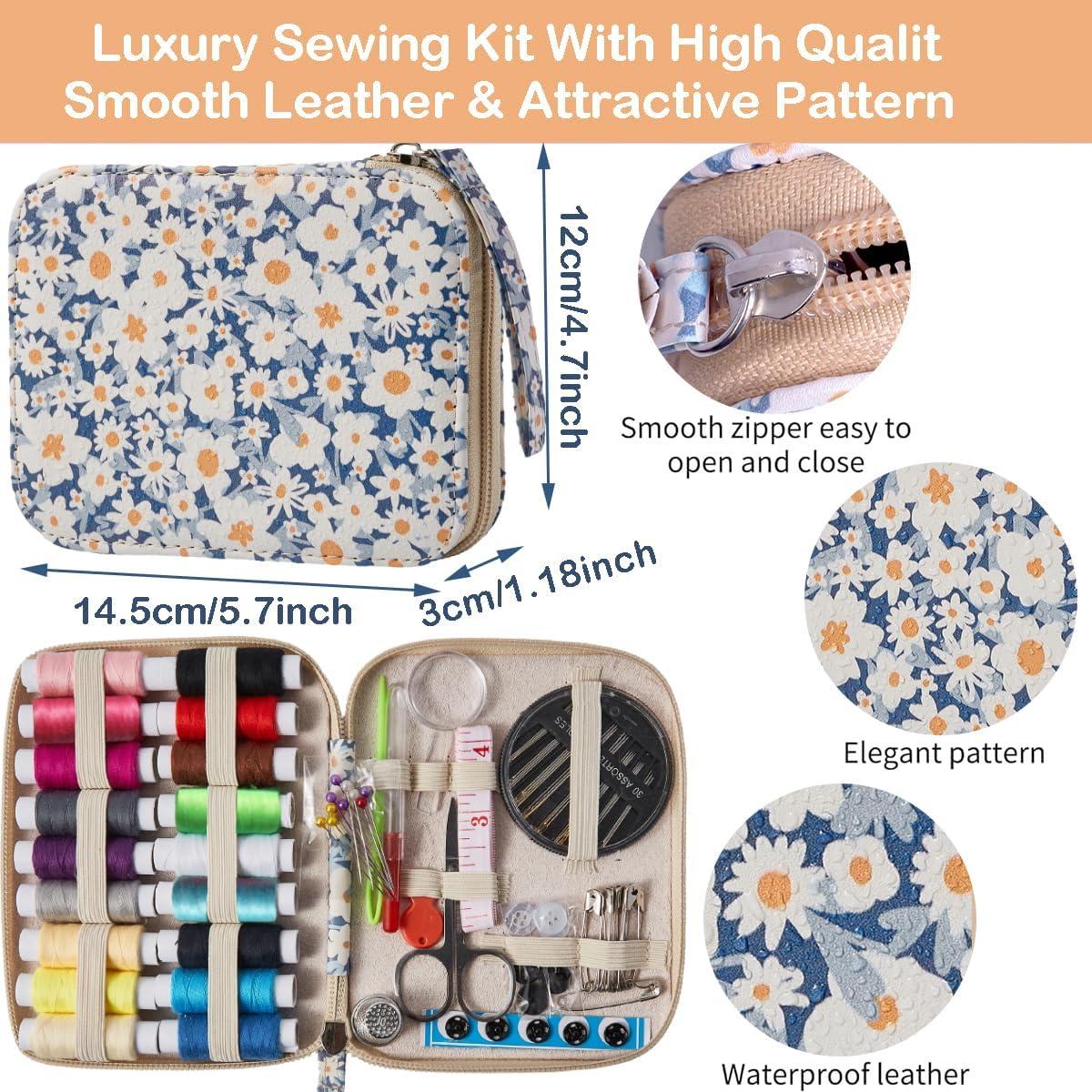 Kit de Costura Profesional Bobode 87 Piezas para Viaje