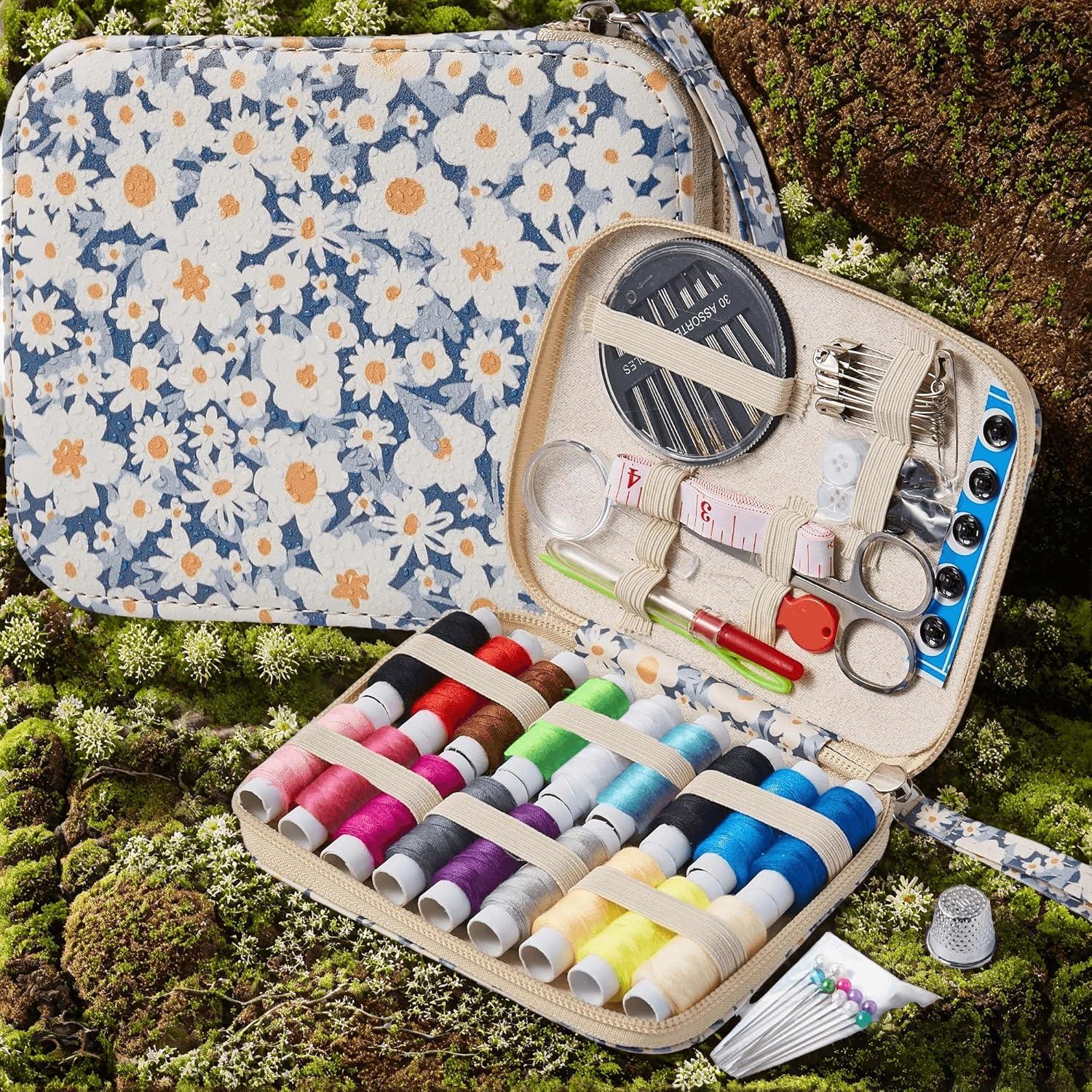 Kit de Costura Profesional Bobode 87 Piezas para Viaje