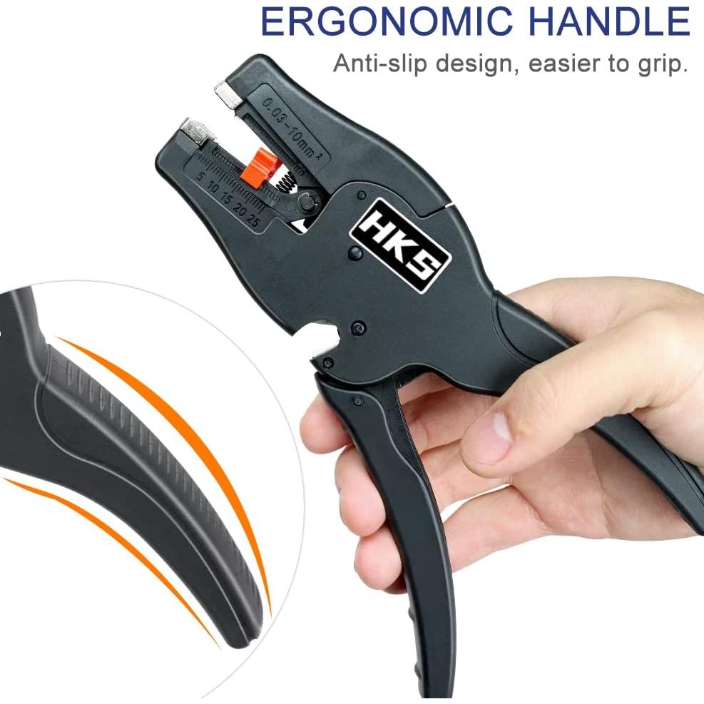 HKS Herramienta Desforradora 2 en 1 para Cables 6.35-25.4 mm